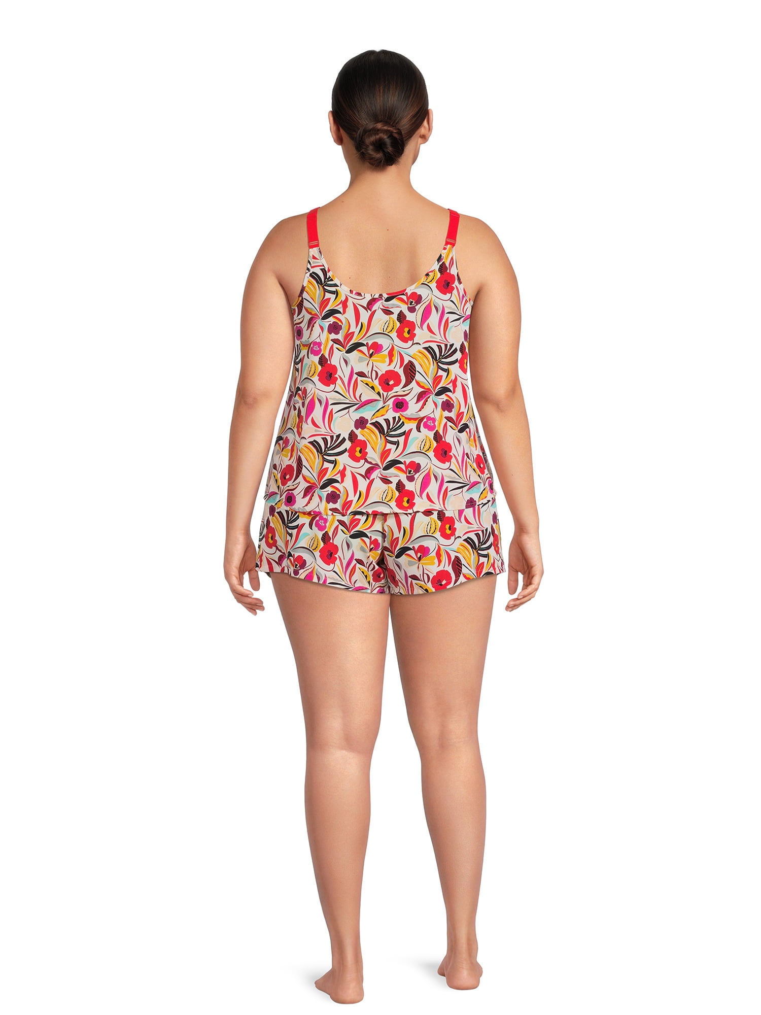 The Pioneer Woman Woven Camisole and Shorts Pajama Set, 2-Piece, Women’s