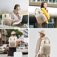thumbnail image 6 of KL928 15.6 Inch Laptop Backpack for Women - Waterproof USB Port Travel Bag, Fashionable Teacher Nurse College Bookbag, Vintage Daypack for School Work, 6 of 6