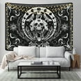 thumbnail image 3 of Tapiz NQ de calavera fases de la luna y el sol 200 x 150 cm, 3 of 5