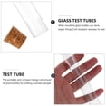 thumbnail image 4 of MasteelfCA 8Pcs Glass Test Tubes Liquid Storage Containers Round Bottom Tubes with Stoppers, 4 of 8
