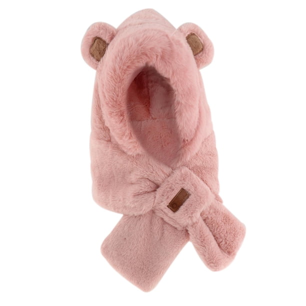 Bufanda con capucha para mujer perfecl Rosa