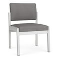 thumbnail image 1 of Pemberly Row Polyurethane Armless Guest Chair in Silver/Castillo Metal, 1 of 5