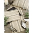 thumbnail image 3 of Saro Lifestyle Striped Woven Table Runner, 3 of 4