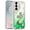 Butterfly Green, variant on Case for Samsung Galaxy S26 Bling Fashion Design with 3D Pearls Epoxy Glitter Ornaments Chrome Edge Hard Slim PC, XPM Phone Cover fit Samsung s26 [Swan Love Black]
