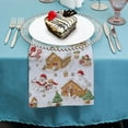 thumbnail image 4 of Heduofu Christmas Napkins, Gingerbread Christmas Tree Dinner Cloth Napkins, Washable Soft Absorbent Napkins for Dining Kitchen Party Wedding Decoration, 4 of 7