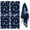 Blue Christmas Snowflake-1, variant on 2 Pcs Funny Kitchen Towels,Blue Christmas Snowflake Pattern Microfiber Dish Towels,Kitchen Tea Towels,Kitchen Towel Set (18" X 26")