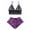 641#Purple, variant on Bra and Panty Sets for Women Seamless Bralettes Lingerie Sexy Sets Comfortable Sports V Neck Bras Panty Thongs Sets