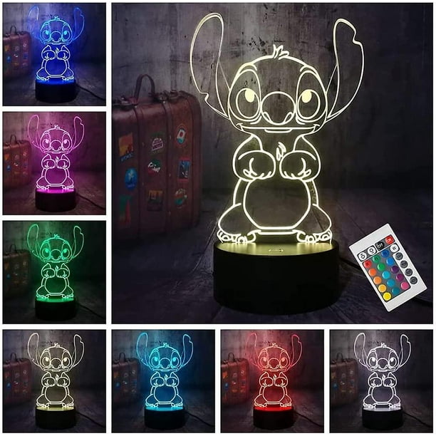 Stitch Night Light, Lilo And Stitch Gifts 3d Stitch Lamp Toys