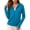 Sky Blue, variant on WIZUTIZ Women's UPF 50 Sun Protection Pullover Hoodie Quick-Dry Athletic Lightweight Long Sleeve Outdoor Hiking Round Neck Active Cover Top