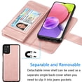 thumbnail image 3 of Galaxy A03s Case, Samsung A03s Wallet Case, Samsung Galaxy A03s PU Leather Case, Tekcoo Luxury Cash Credit Card Slots Holder Carrying Folio Flip Cover Kickstand & Hand Strap, 3 of 6