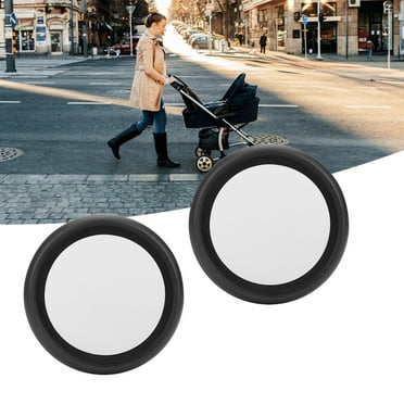 1Pair Rubber Back Wheels Replacement for Baby Strollers Yoya Vovo Wheel Kids Carriage with Tools