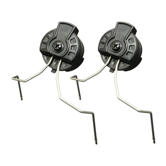 Earmor M-LOK/MTEK Flux Helmet Rail Adapter Attachement Kit, Black