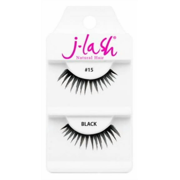 J Lash Daily Eyelashes - #15 Black