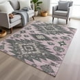 thumbnail image 6 of Dalyn Rugs Machine Washable Indoor/Outdoor Chantille Pink 10' x 14' Rug, 6 of 9