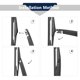 thumbnail image 2 of R14A-680 Trasero Ventana Parabrisas Limpiaparabrisas Escobilla Brazo Juego para Coche, 2 of 6