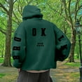 thumbnail image 2 of Hoodies for Men Graphic Hoodies Men's Hooded Sweatshirt Letter Print Casual Pullover Streetwear Fashion Loose Fit Comfortable Blend for Fall Winter Daily Wear, 2 of 5