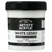 Winsor & Newton Artists' Acrylic Gesso, 237ml Jar, White