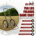 thumbnail image 2 of Kill Shot XL Deer Hunting Game Cart, Folding Utility Dolly with 750 Pound Capacity, 2 of 7