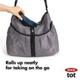 thumbnail image 3 of OXO Tot Roll-Up Bib - 2 Pack - Navy / Gray, 3 of 3