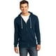 thumbnail image 1 of Sudadera con capucha y cremallera completa para hombre joven Distrito Core Fleece DT190 New Navy, 1 of 1