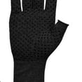 thumbnail image 6 of Stgfyxgs Fingerless Compression Gloves Cycling Gloves Men Women Lightweight Non Slip Gaming Gloves Fingerless Gloves for Piano Playing Black M 8cmx17.5cm, 6 of 9