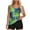 Green-A, variant on Two Piece Swimsuit for Women Loose Fit Adjustable Straps Tank Top with Boyshort Tummy Control Bathing Suits Modest Swimwear