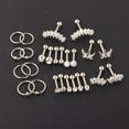 thumbnail image 4 of Pendientes de circonita Pendientes para mujer Joyería piercing Clip para oreja Hueso de oreja Juego de uñas, 4 of 5