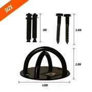 Dimok 3Stainless Steel Ceiling Bracket with 2 Sets of Screws, Silver
