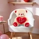 thumbnail image 2 of Muñeca oso novia rosa muñeca juguete regalo de cumpleaños para niños regalo de novia juguetes lindos dormitorio esencial regalos para hombres almohada regalos para mujeres cojines decorativos, 2 of 9