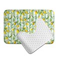 thumbnail image 6 of Yiaed Lemon Print Bathroom Mat Set 2 Pieces Mat Anti-Skid Pad Ultra Soft and Absorbent Bathroom Bath Mat Contour Bath Rugs for Toilet Base, 6 of 6