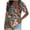 Gold, variant on Zekutng Womens Summer Tops Fashion Printed Short Sleeve T-shirt,Sizes S-3XL