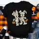 thumbnail image 5 of Camiseta de algodón con estampado de dibujos animados de Disney para niños y niñas, camiseta de verano con estampado de dibujos animados de Kawaii Harajuku, 5 of 5