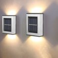thumbnail image 3 of Lámpara LED Solar de pared impermeable para exteriores iluminación luminosa de Tmvgtek arriba y abajo decoración de jardín luces solares escaleras valla luz Solar 8 Uds., 3 of 9