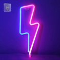 thumbnail image 2 of Neon Light for Wall Decor Neon Signs with Pink and Blue Light, 2 of 5