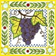 thumbnail image 2 of Zarris, Chariklia 26x26 White Modern Wood Framed Museum Art Print Titled - Rustic Tile II, 2 of 4