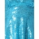 thumbnail image 5 of INSPIRE CHIC Vestido de Mujer con Brillo y Lentejuelas, Tirantes Espagueti, Espalda Descubierta, Vestido de Fiesta Mini, Color Azul M, 5 of 6