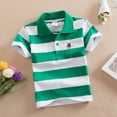 thumbnail image 4 of Boys School Uniform Polo Shirts Solid Color Quick Dry Short Sleeve Uniform Shirt Kids Summer Lightweight Comfy Athletic Clothes, 4 of 4