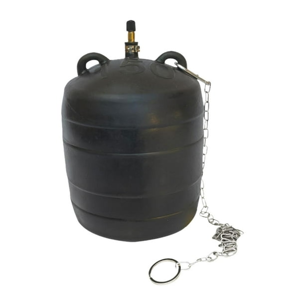Enchufe de tubería inflable, enchufe neumático con tapón de prueba de bola portátil con cadena y manija para mantenimiento de tuberías municipales, , para DN150 DN160