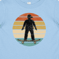 thumbnail image 4 of Inktastic Skateboarding Retro Sunset Skateboarder Boys Baby T-Shirt, 4 of 5
