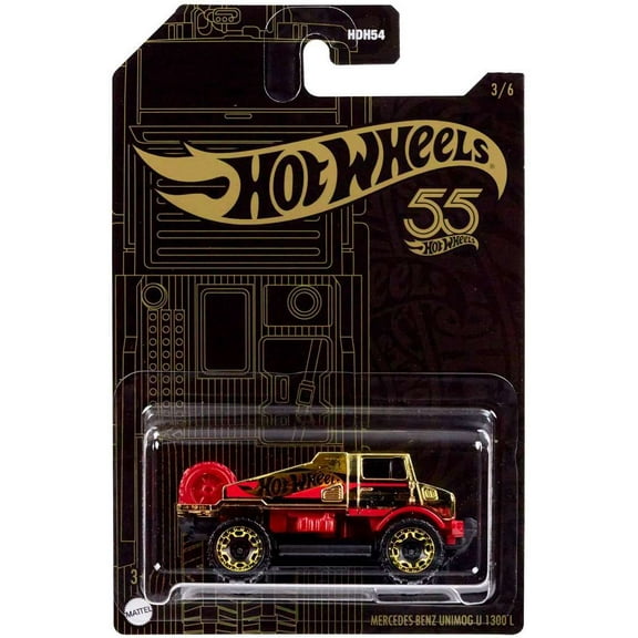 Hot Wheels Mercedes Benz Unimog U 1300 L, Pearl and Chrome 3/6