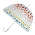thumbnail image 2 of Size one size Classic Clear Dome Polka Dot Bubble Umbrella, 2 of 2