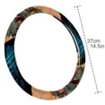 thumbnail image 4 of Crow 14.5 Inch Printing PVC Leather Auto Accessories Car Wheel Cover Steering Wheel Covers Car Wheel Covers, 4 of 6