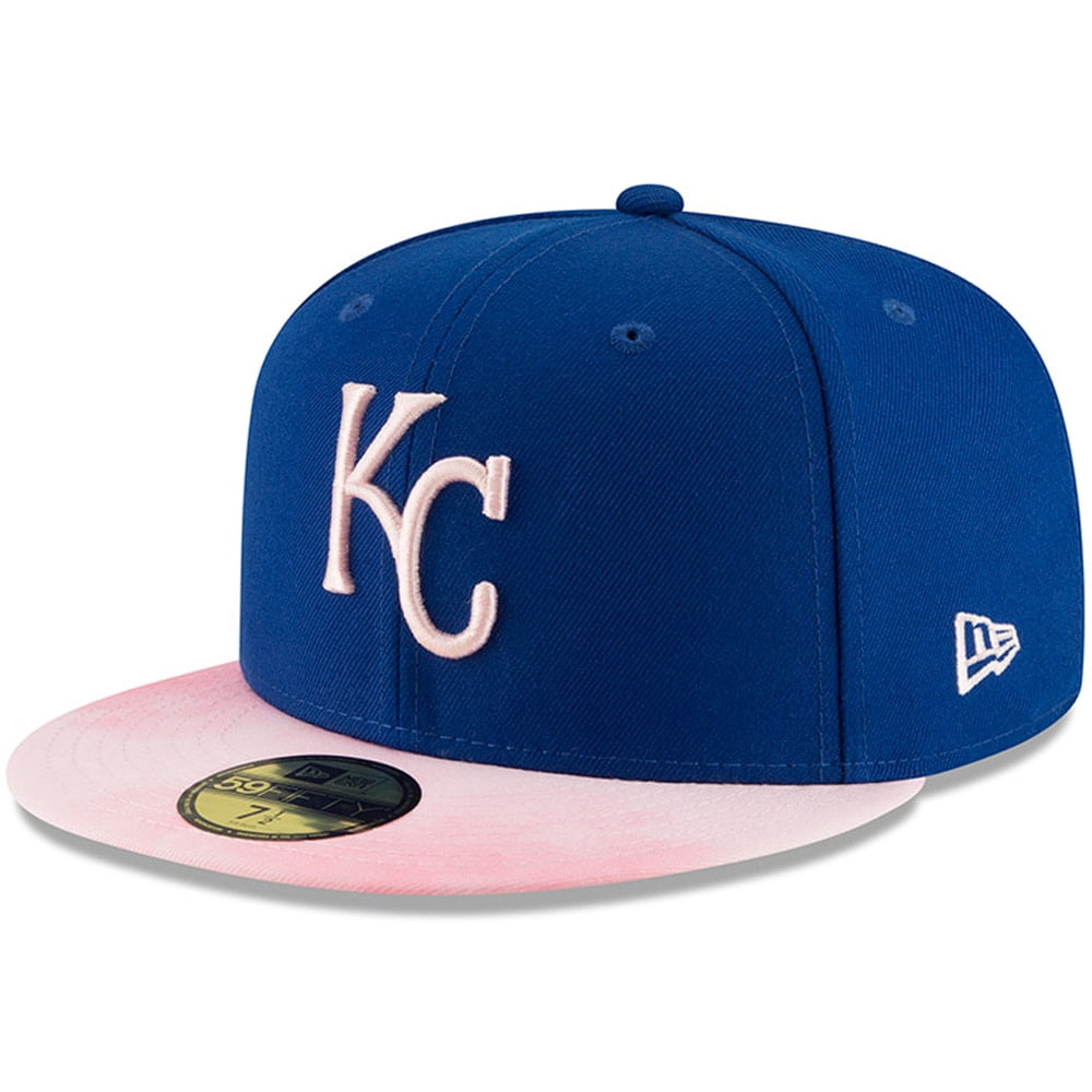 Field 59FIFTY Fitted Hat - Royal/Pink 