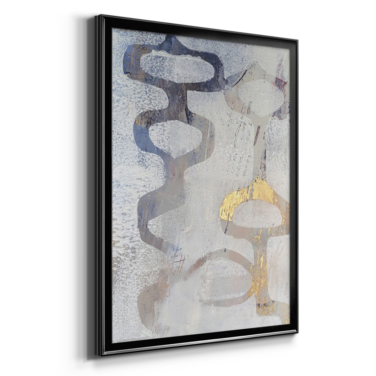 Linx I Premium Framed Print, in Gold, Black, or Silver - Ready to Hang
