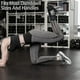 thumbnail image 4 of Correas de tobillo ajustables con mancuernas Anillos en D Pesas Entrenamiento de extensión de piernas Entrenador de tibia Equipo de fitness para gimnasio en casa, 4 of 5