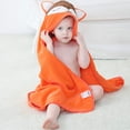 thumbnail image 3 of Toalla de bebé con capucha de animales, albornoz absorbente de algodón premium para niños pequeños para niñas y niños de 0 a 6 años Ormromra LRWJ148-1, 3 of 9