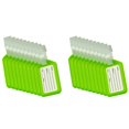 thumbnail image 1 of 2X Etiquetas de Equipaje Maleta Etiqueta de Identificación Accesorios - Verde, 1 of 3