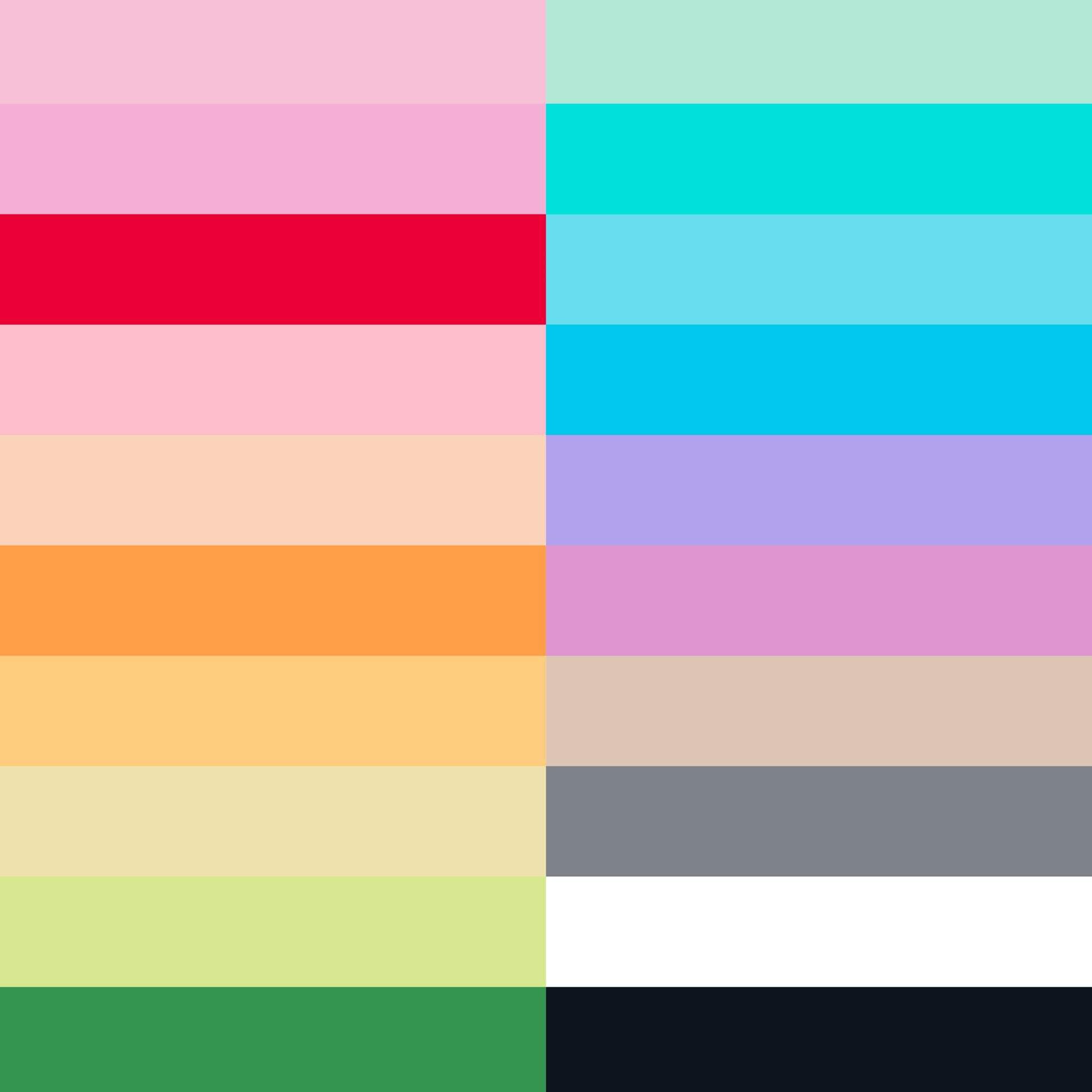 Tulip Puff Paint 20pk Mellow Rainbow, Pastel Colors in .75 fl oz Bottles