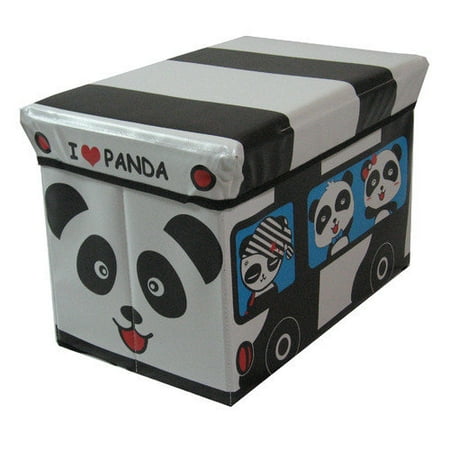 NOYA USA Children's Panda Folding Storage Bin