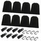thumbnail image 3 of Paquete de 8 clips de lona para sacos de arena vacíos, sacos de arena flocados a prueba de viento, pesos de dosel para trampolín de jardín, muebles de, 3 of 9